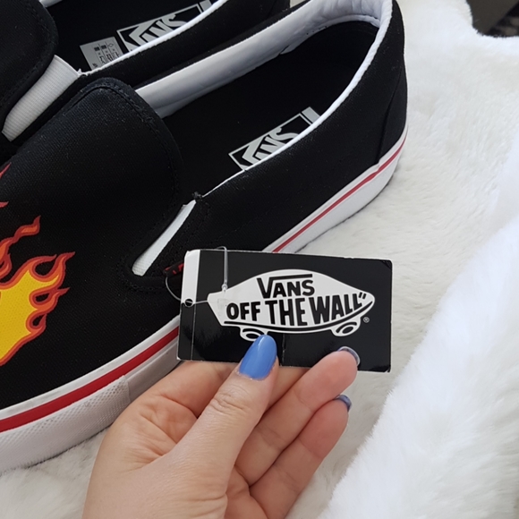 Vans x Thrasher Slip-On Sneakers Men's US 13 NWT - Picture 3 of 8